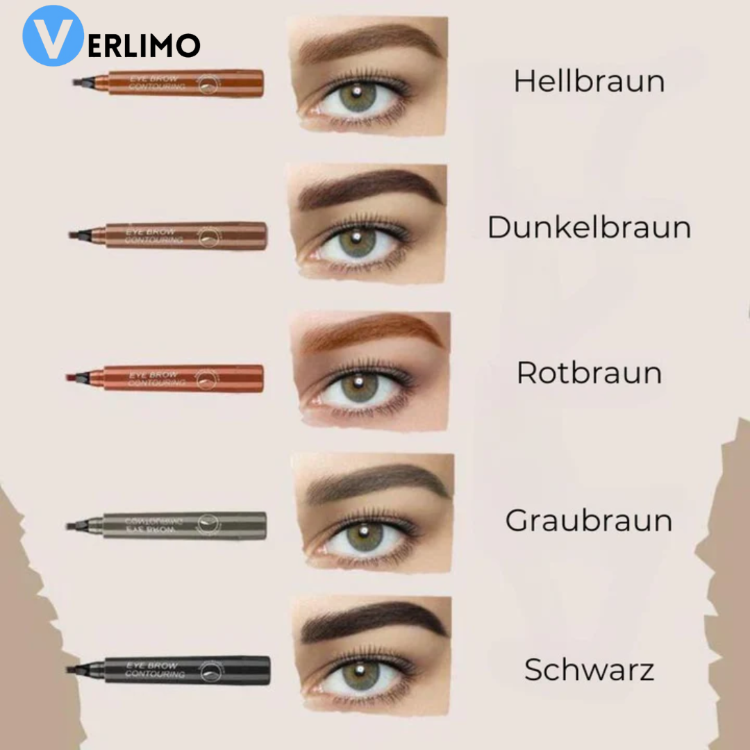 BrowElegance™ – Microblading-Augenbrauenstift für perfekte, definierte Brauen [1 + 1 Gratis]