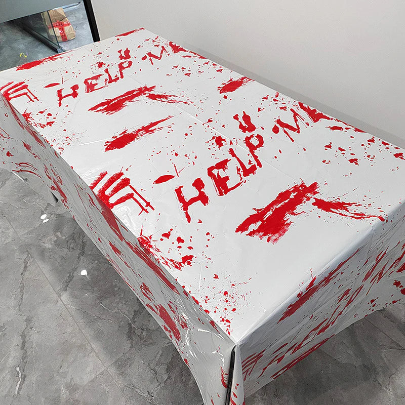 ScraryTable™ Horror Party Tischdecke | 1 + 1 Gratis