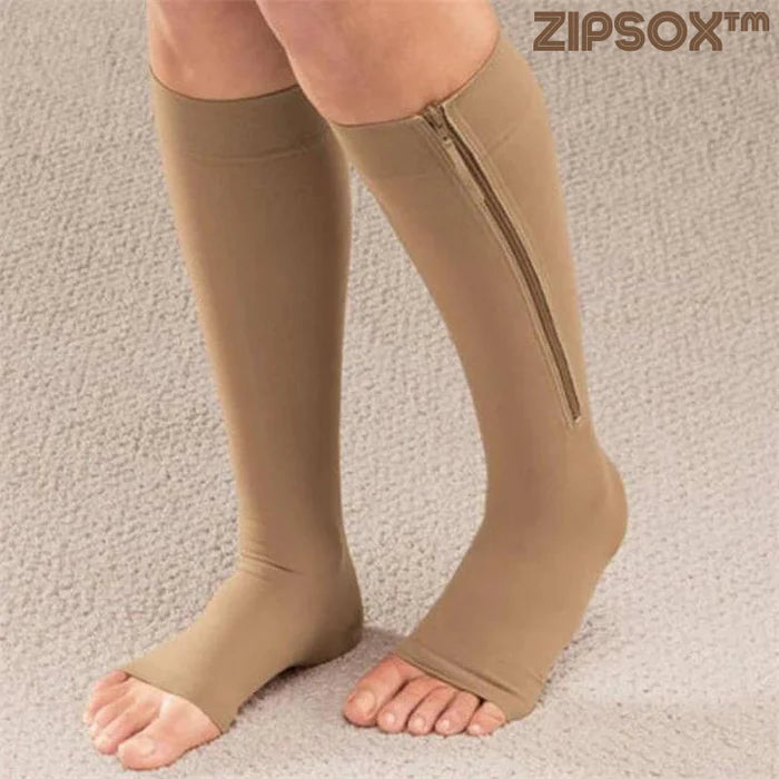 ZipSox™ Kompressionsstrümpfe | 50% Rabatt