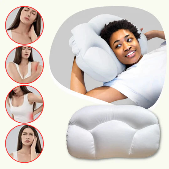 CloudPillow™ Orthopädisches Kopfkissen | 50% Rabatt