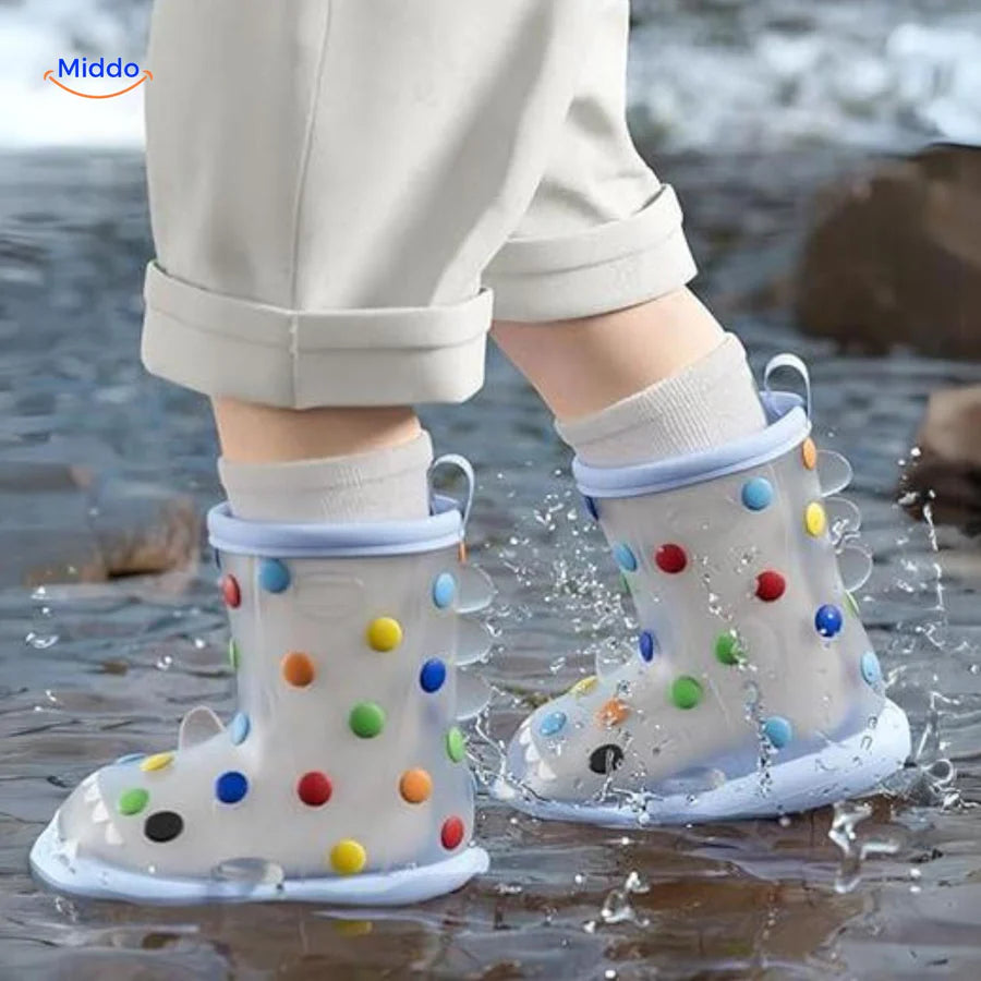 SharkCover™ – 3D-Hai-Regenstiefel für Kinder | 50% Rabatt