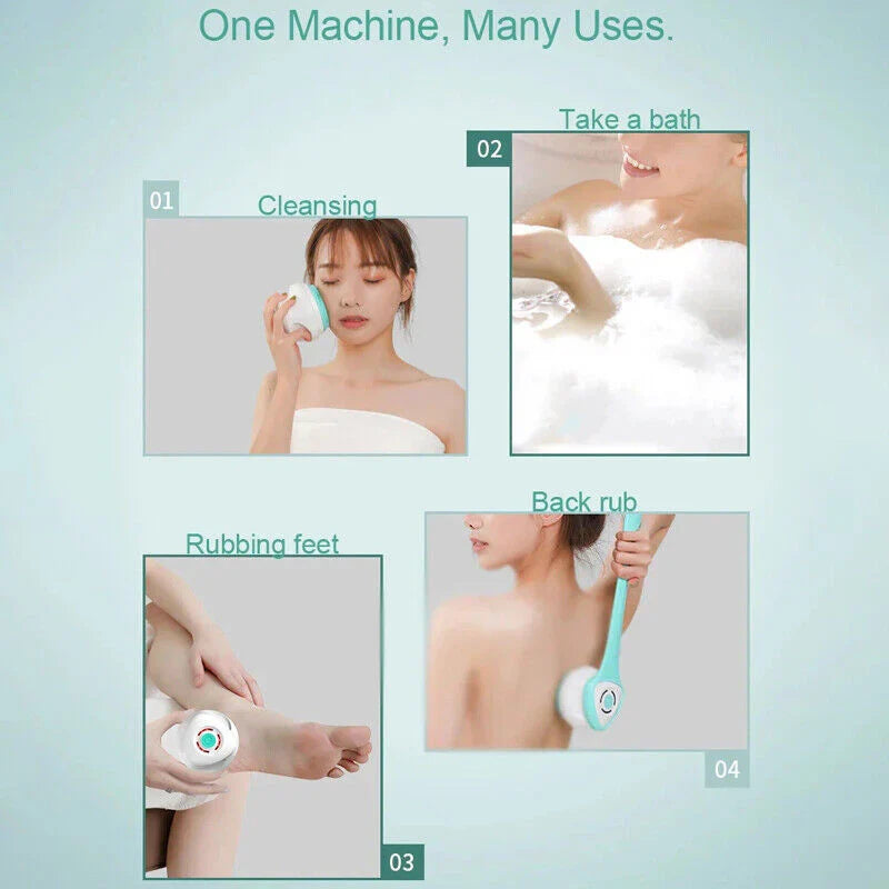 50% Rabatt | HealthBrush™ - Mühelose, vollständige Reinigungsmassage unter der Dusche