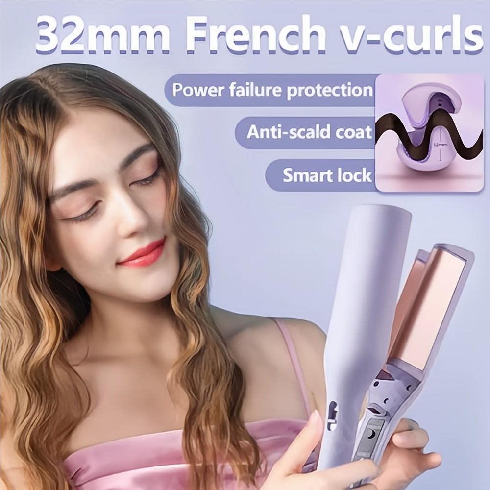 CurlsPro™ – Französischer Wellen-Lockenstab für traumhafte Locken [50 % Rabatt]