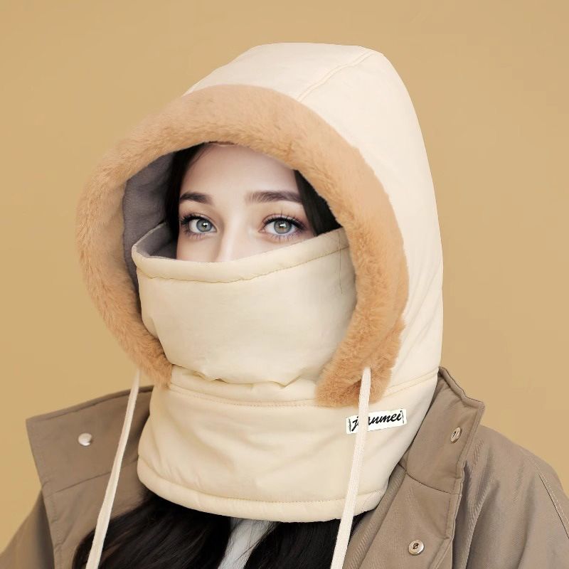 Thermo Wintermütze mit Gesichtsmaske – Winddichter Kälteschutz für Outdoor-Aktivitäten