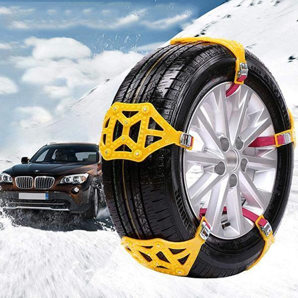 Universelle Auto Schneeketten „UltraGrip“ – rutschfest, stabil & schnell montierbar