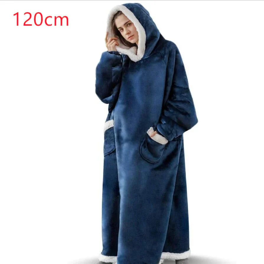 ComfyBlanket™ – Ultrawarmer Sherpa-Fleece-Hoodie für maximale Gemütlichkeit [50% Rabatt]