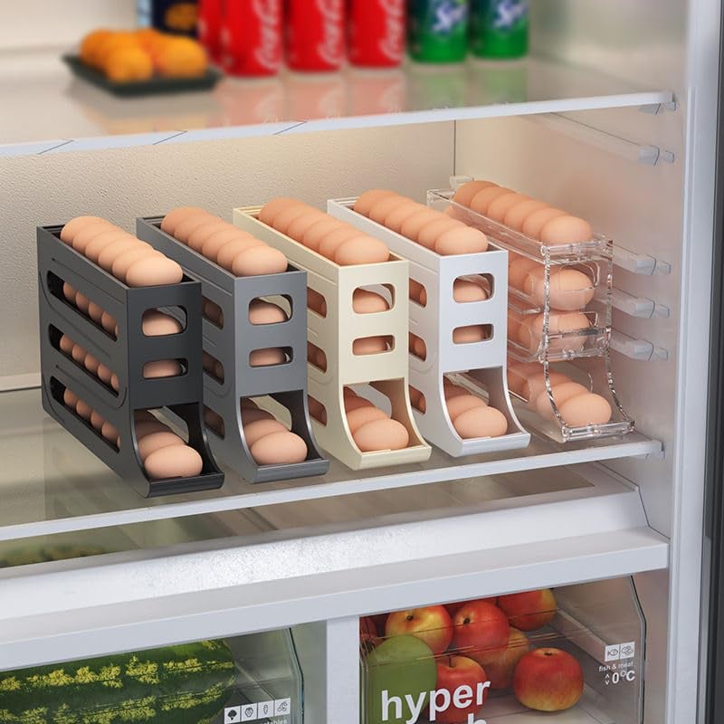 EggShelf™ - 4-stöckiger Eier-Organizer für Kühlschrank & Küche [50% Rabatt]