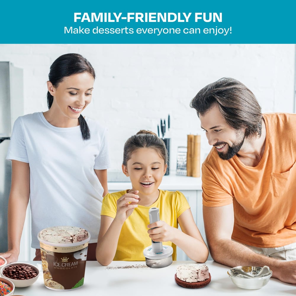 HappyScoop™ - Eiscreme-Sandwich-Portionierer – Ideal für kreative Sommer-Desserts [50% Rabatt]
