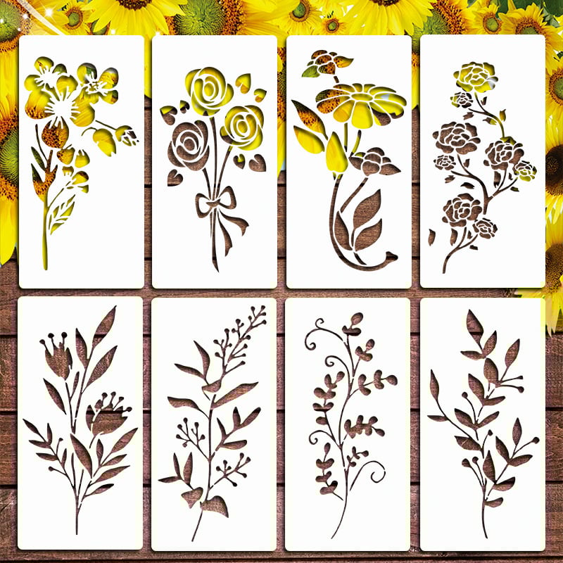 50% Rabatt | Flowera™ -  Wiederverwendbare Blumenschablone für elegante Außendekoration