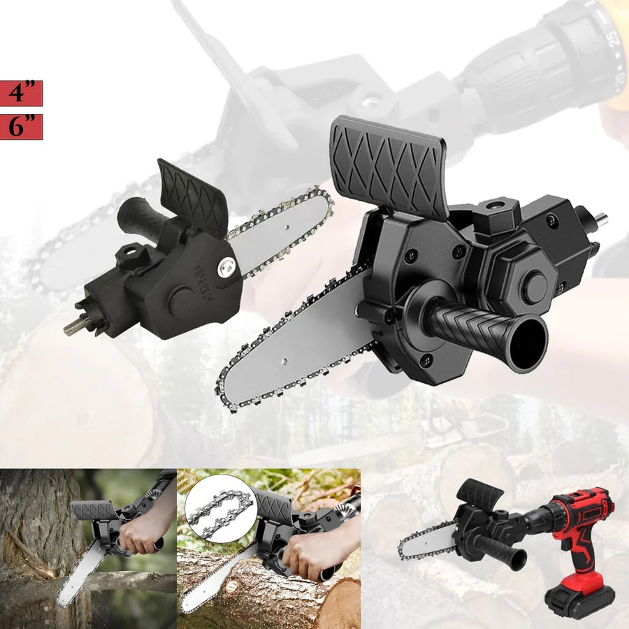 DrillSaw™ – 4/6-Zoll-Bohreradapter für Kettensäge | 50% Rabatt