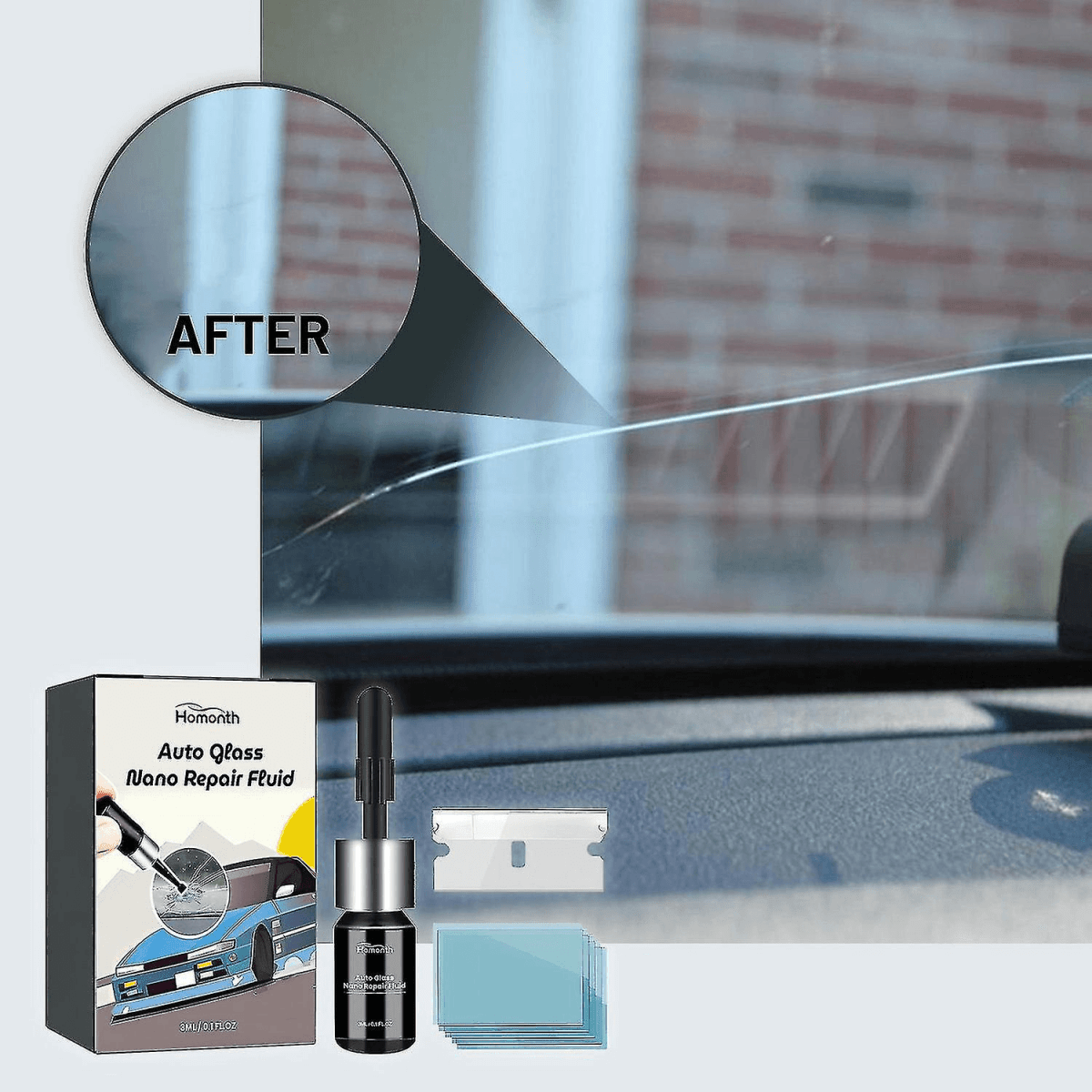 VerreFix™ - Risse und Kratzer leicht reparieren [1 + 1 Gratis]