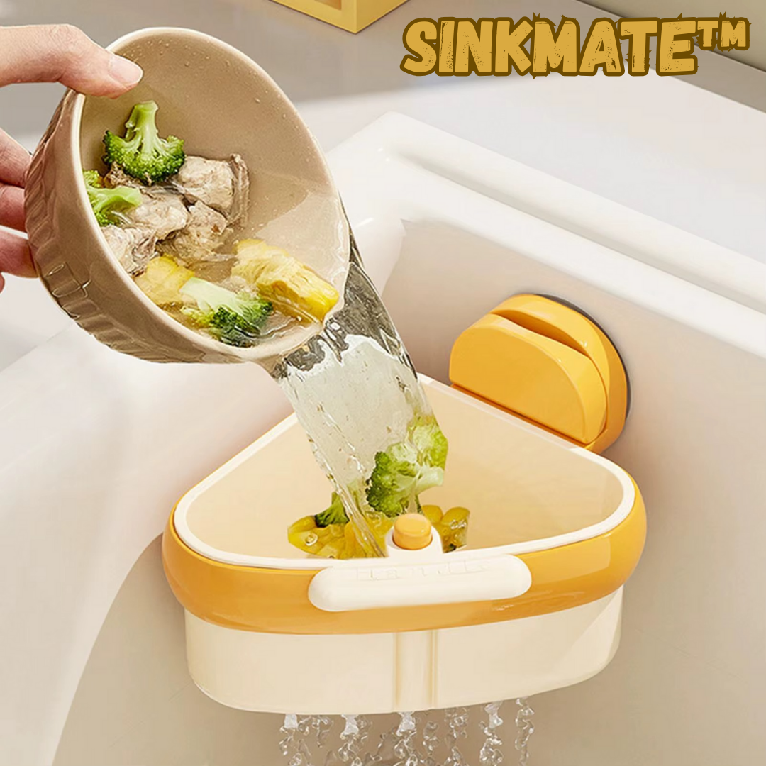 SinkMate™ – Praktischer Eck-Siebkorb für deine Spüle [50 % Rabatt]