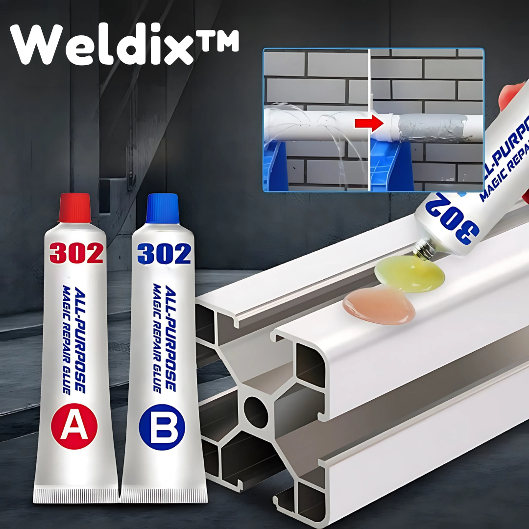 Weldix™ -  Allzweck-Reparaturklebstoff [1 + 1 Gratis]