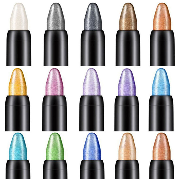 EyeshadowMaster Lidschatten Stift Set – 15 Farben, wasserfest & leicht verblendbar