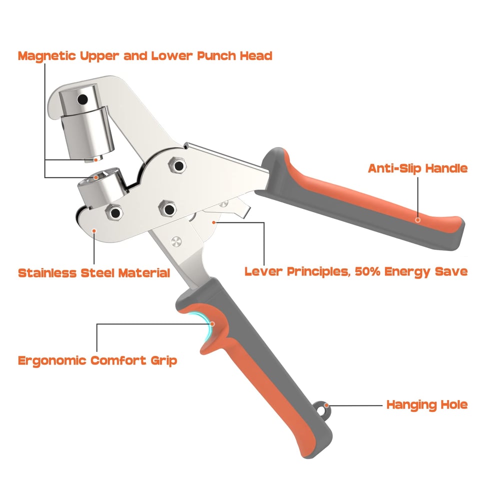 ClipNail™ – Vielseitig geeignet für Segel, Leder, Vorhänge & Taschen [50% Rabatt]