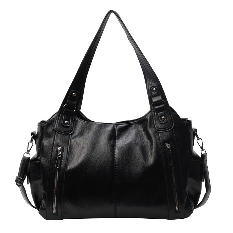 Estella™ – Geräumige Tote Bag aus Leder | 50% Rabatt
