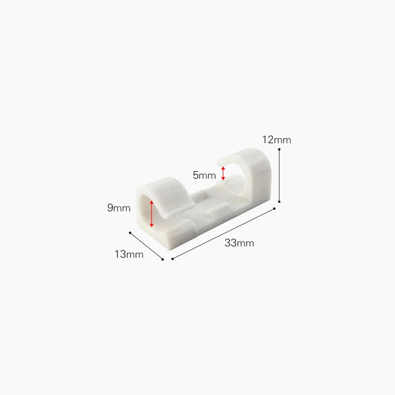 MiniClamp™ – Kabelklemme für Mühelose Kabelorganisation | 10 + 10 Gratis