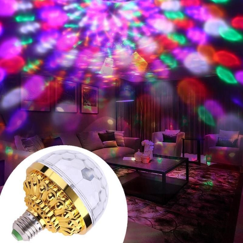 DiscoLed™ - Farbige rotierende Disco-Kugel  [1 + 1 Gratis]