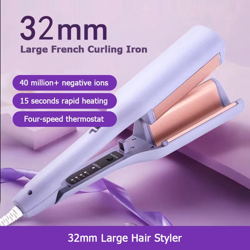 CurlsPro™ – Französischer Wellen-Lockenstab für traumhafte Locken [50 % Rabatt]