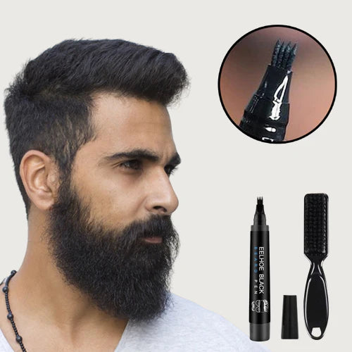 1 + 2 GRATIS | BeardSet™ Wasserdichtes Bartauffüllungsset [Letzter Tag Rabatt]