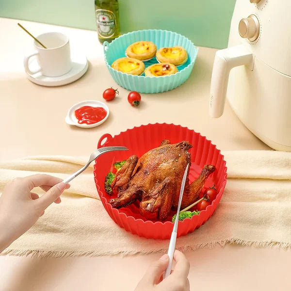 1 + 1 Gratis | GreaseGuard™ - Wiederverwendbare Silikonform für Heißluftfritteuse