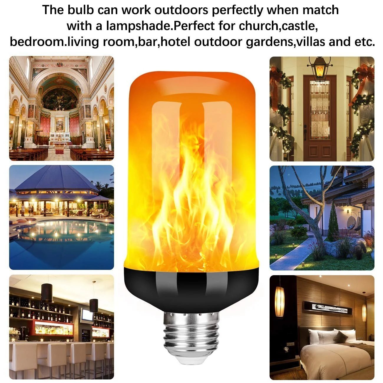 BlazeBulb™ - LED-Flammenlampe Für Romantische Lichtstimmung [50% Rabatt]