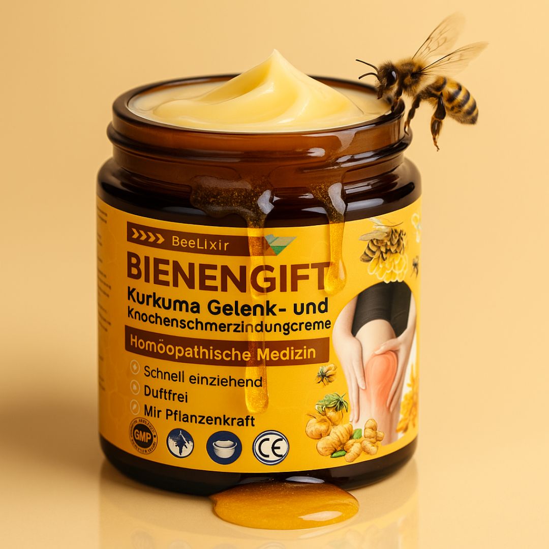BeeLixir Feuchtigkeitscreme – Straffende, vegane Anti-Aging Pflege mit Bienengiftpeptiden, Hyaluronsäure und Kollagen für strahlende Haut