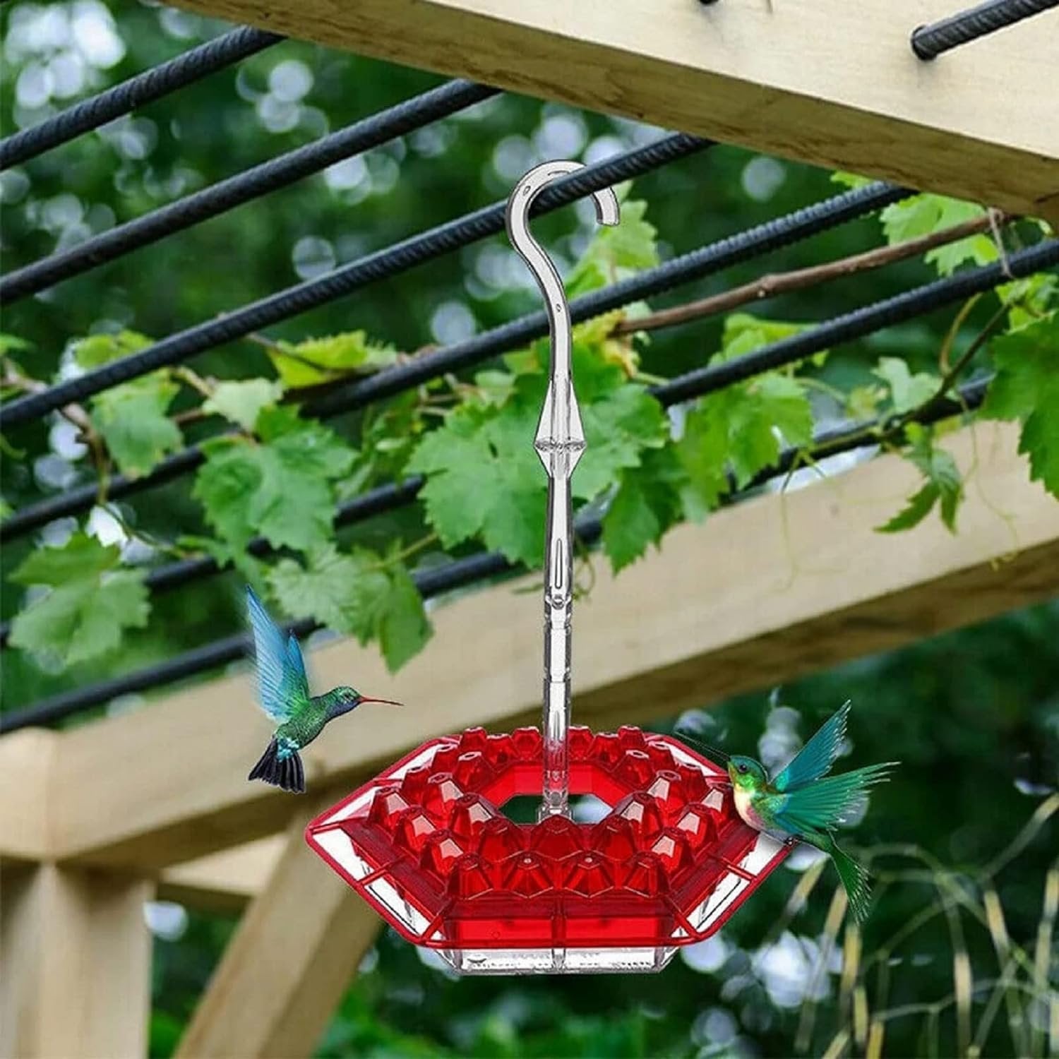 SkySip™ - Charmante hängende Kolibri-Futterstelle für draußen [50% Rabatt]
