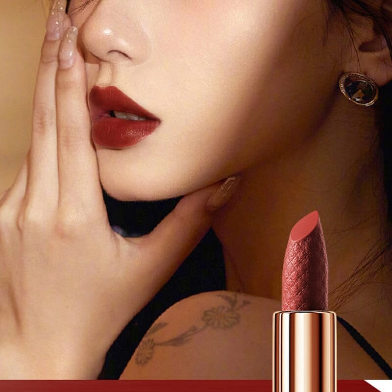 GlossBag™ - Samt-Matte Lippenstift-Set mit Kettenbeute [50% Rabatt]