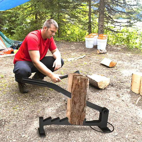 WoodSplit™ – Wandmontierter Holzspalter für Brennholz | 50% Rabatt