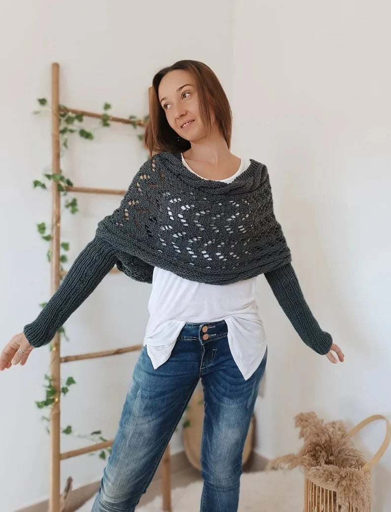 50% Rabatt | Lilian™ Bequemer Strickschal [Letzter Tag Rabatt]