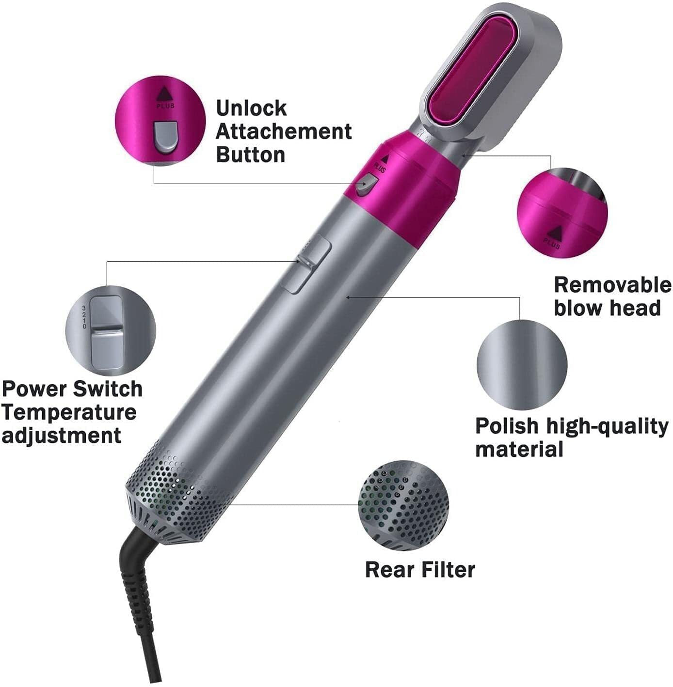 GlamWave™ – Vielseitiges Styling-Tool für müheloses Haarstyling [50 % Rabatt]
