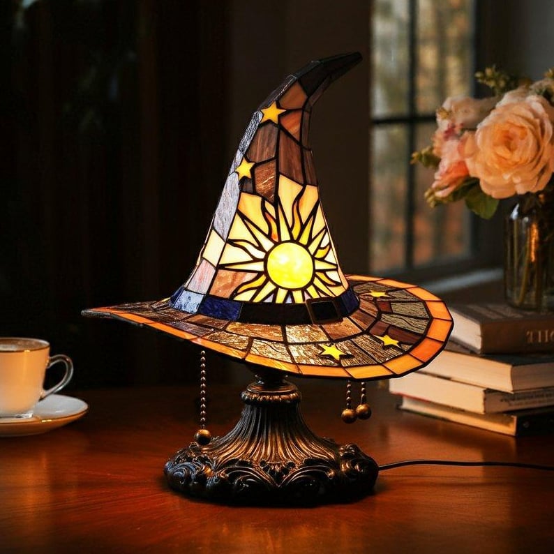 50% Rabatt | HexenHut™ – Magische Leuchte für Halloween, Gothic & Fantasy-Dekor