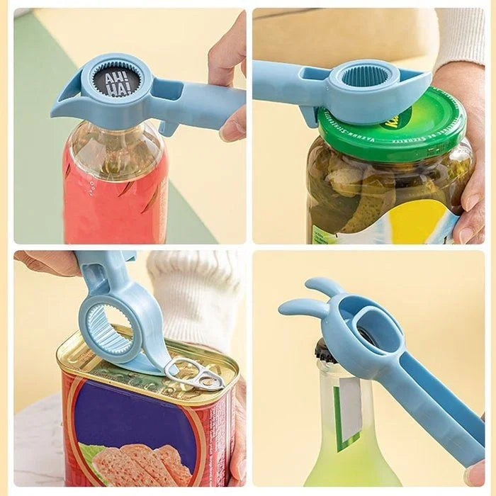 EasyOpen™ – 4-in-1-Flaschen- und Glasöffner | 1 + 1 Gratis