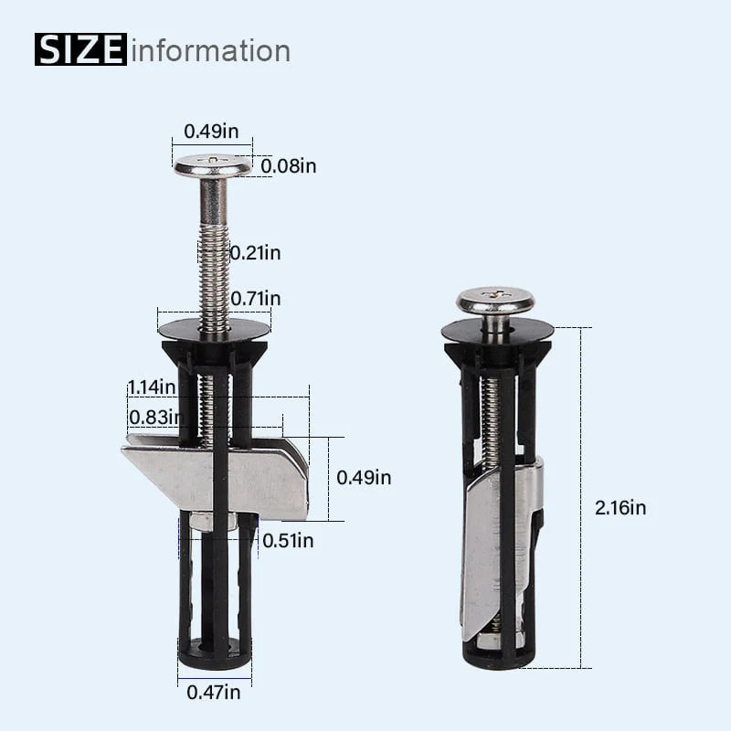 5 + 5 Gratis | TightBolt™ – Schwerlast-Toilettensitz-Verriegelungsbolzen [Letzter Tag Rabatt]