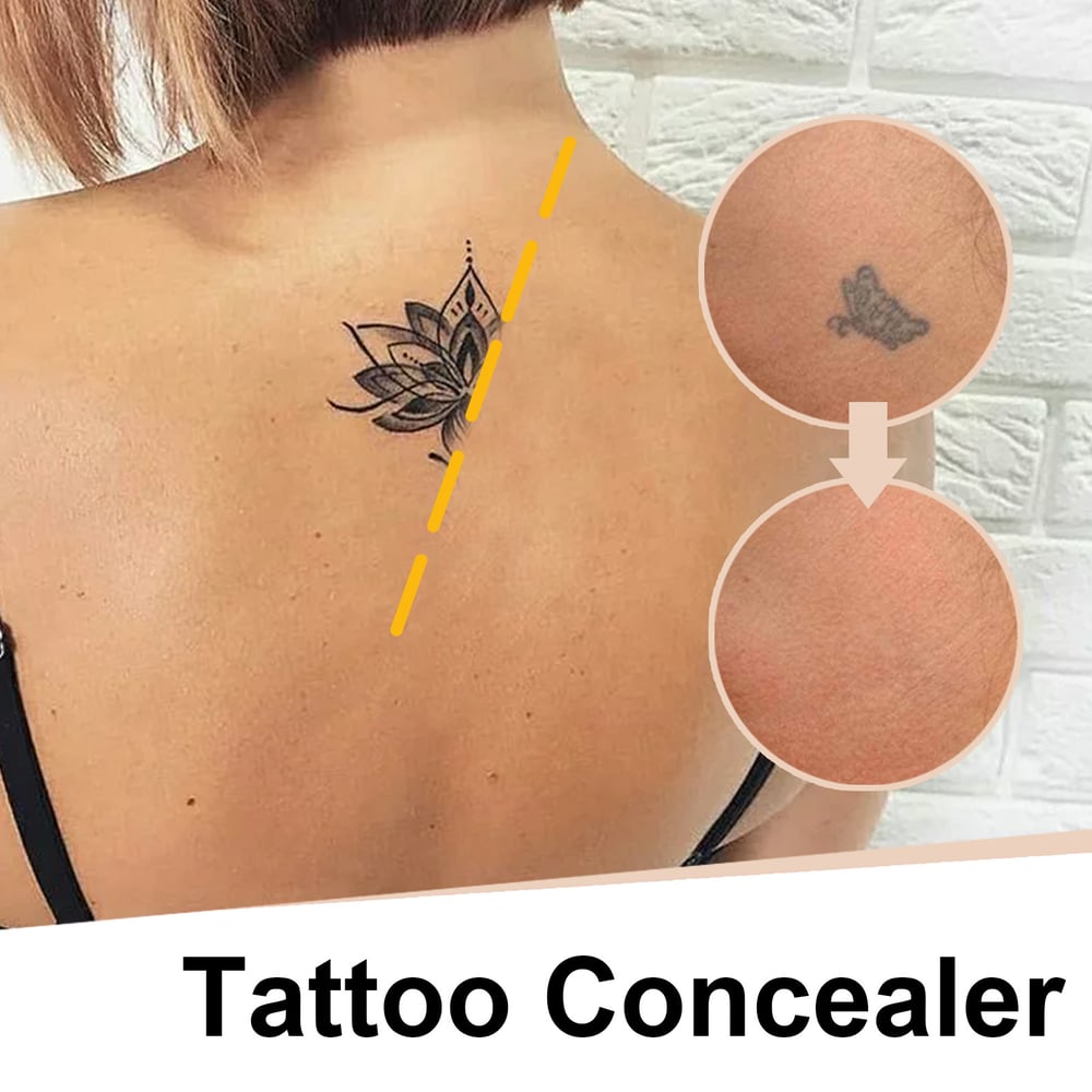 DermaVeil™ – Wasserfeste Abdeckung für Tattoos & Narben mit natürlichem Finish [1 + 1 Gratis]