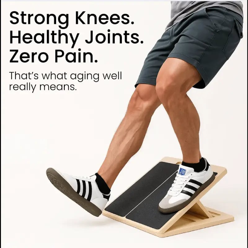 StretchWood™ – Tragbares Schrägbrett aus Holz für Dehnung & Gleichgewicht [50% Rabatt]