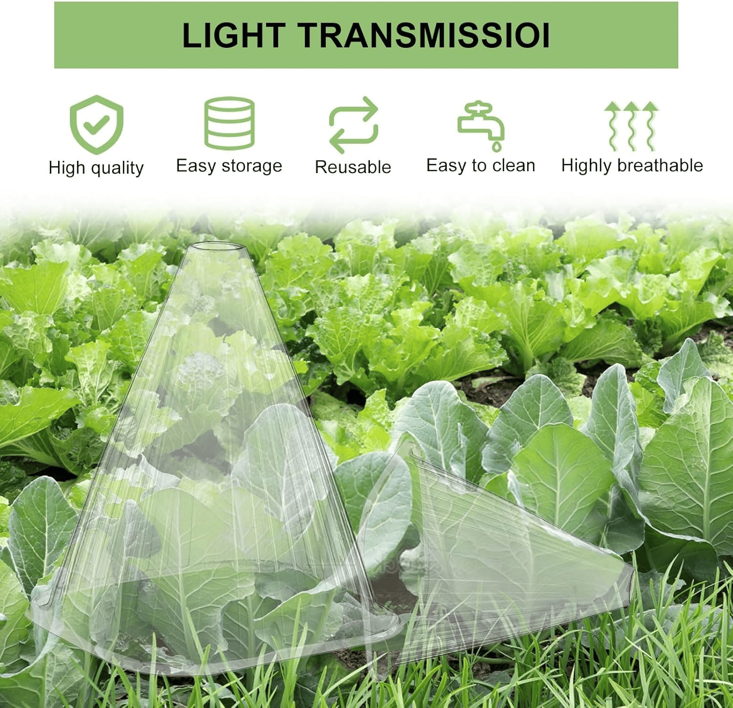PlantSheild™ - Garten-Gewächshaus-Pflanzenabdeckungen (10 Stück/Set) [5 + 5 Gratis]