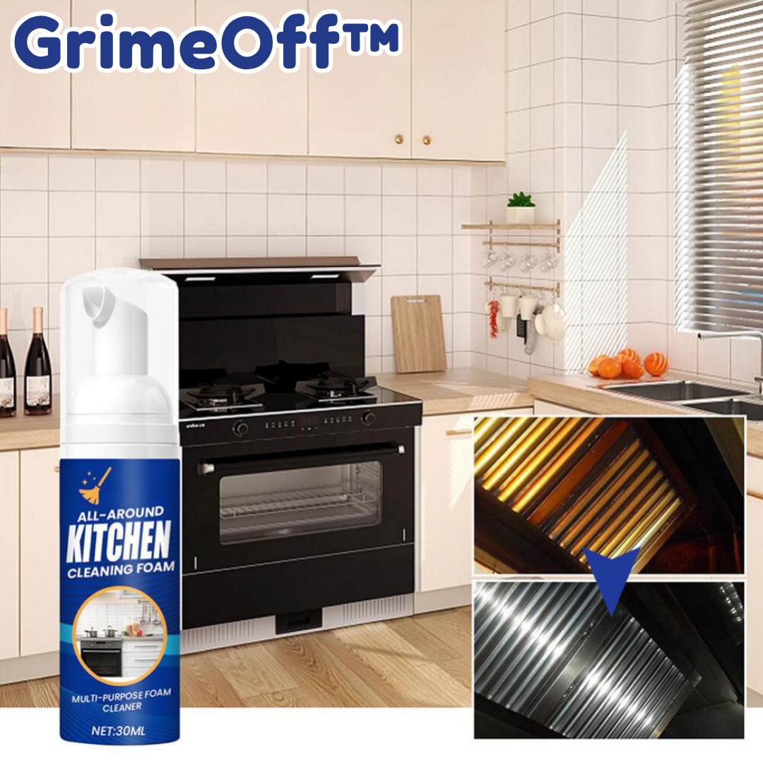 GrimeOff™ - Entfetter-Schaumspray [1 + 1 Gratis]