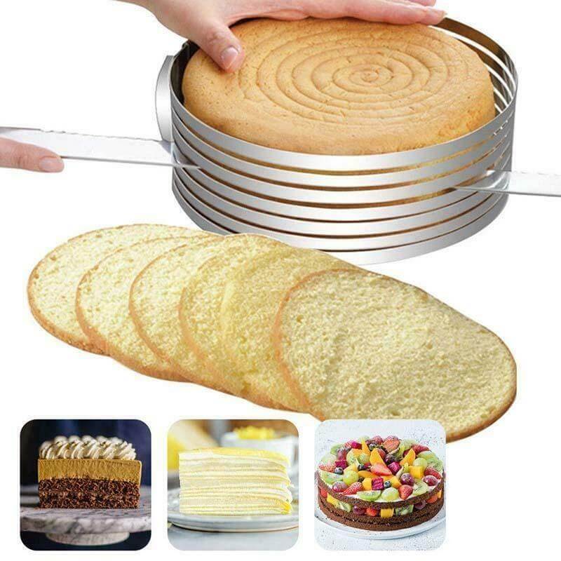 LayerLines™ – Perfekte, gleichmäßige Tortenschicht-Schnitte [50 % Rabatt]