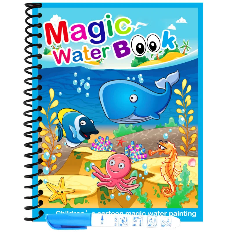 MagicPaint™ Magisches Wasser Buch | 50% Rabatt