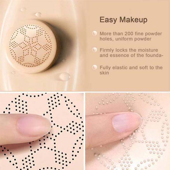 GlowBlend Schönheitscreme – Perfekte Deckkraft, Pflege, Make-up, Natürlich, Langanhaltend