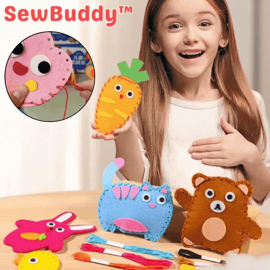 50% Rabatt | SewBuddy™ - Kinder-Nähset
