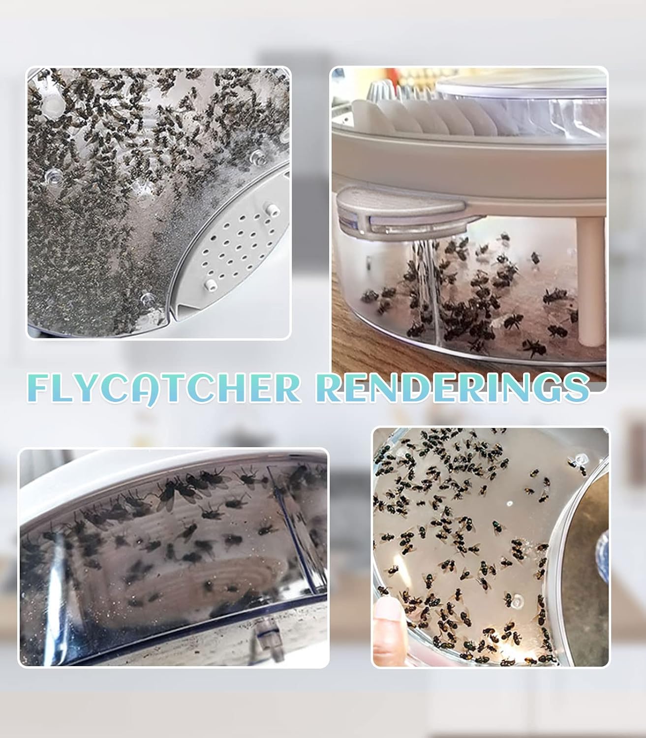 FlyAway™ - Geräuschlose, chemiefreie Fliegengiftkontrolle zu jeder Zeit  [50% Rabatt]