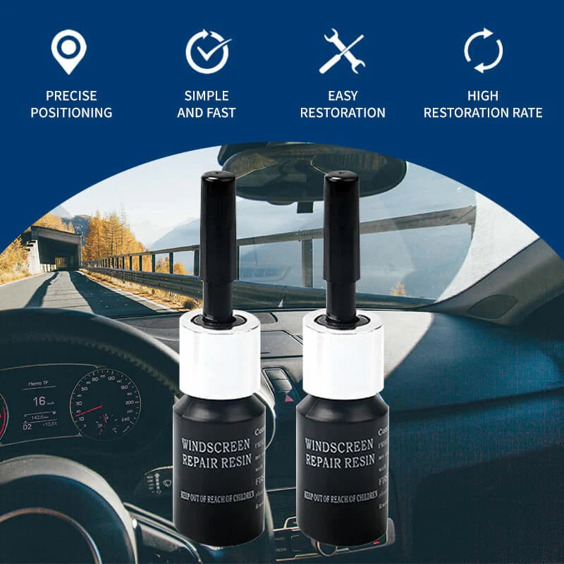 GlassFix™ – Sofortiges DIY-Glasreparaturset | 1 + 1 Gratis
