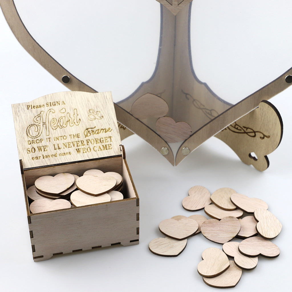 LoveScribe™ – Herz-Gästebuch für unvergessliche, liebevolle Erinnerungen [50% Rabatt]