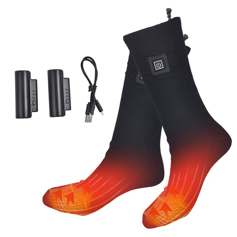 Beheizte Thermosocken für Damen & Herren – Elektrische Heizsocken mit Akku
