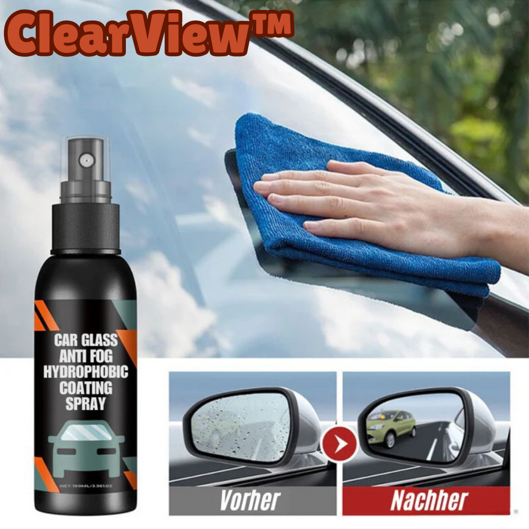 ClearView™ – Leistungsstarkes Anti-Beschlag Spray für klare Sicht [1 + 1 Gratis]