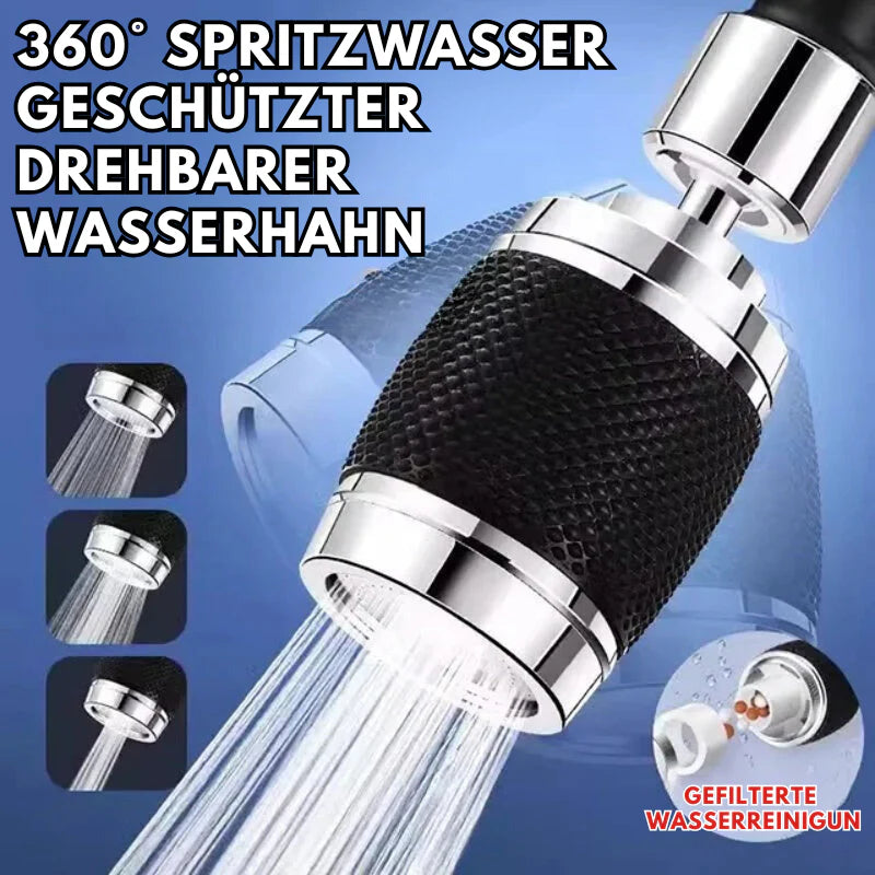 Rotate™ – 360 Grad Spritzwassergeschützter Drehbarer Wasserhahn | 50% Rabatt