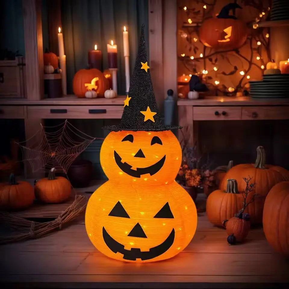Halloween-Deko-Leuchtfigur — Magische Herbststimmung jederzeit schaffen